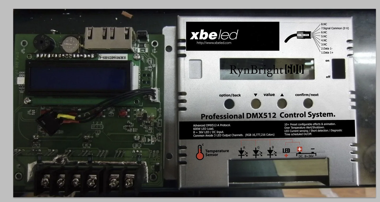 DMX512 LED 컨트롤러
